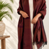 burgundy handloom shawl/ sarong burgundy handloom shawl/ sarong3
