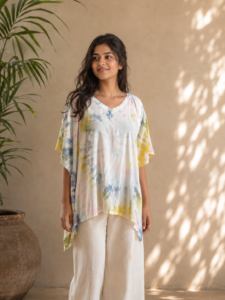 Poncho soft pastel TD1